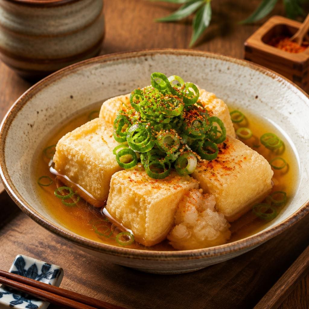 Agedashi Tofu Sushi Hiro menu appetizer Jepang